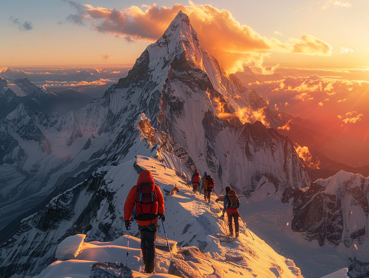 alpinistes ama dablam