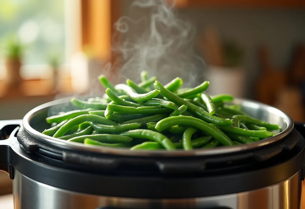 haricots verts cocotte-minute